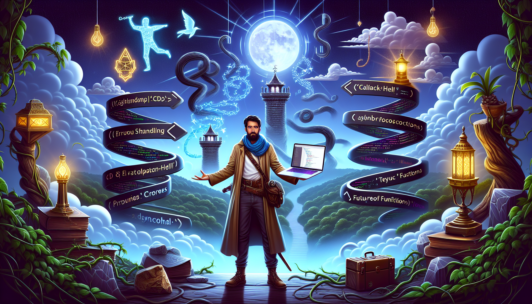 The Great JavaScript Time Travel: Crafting Future-Proof Functions with Async/Await Adventures